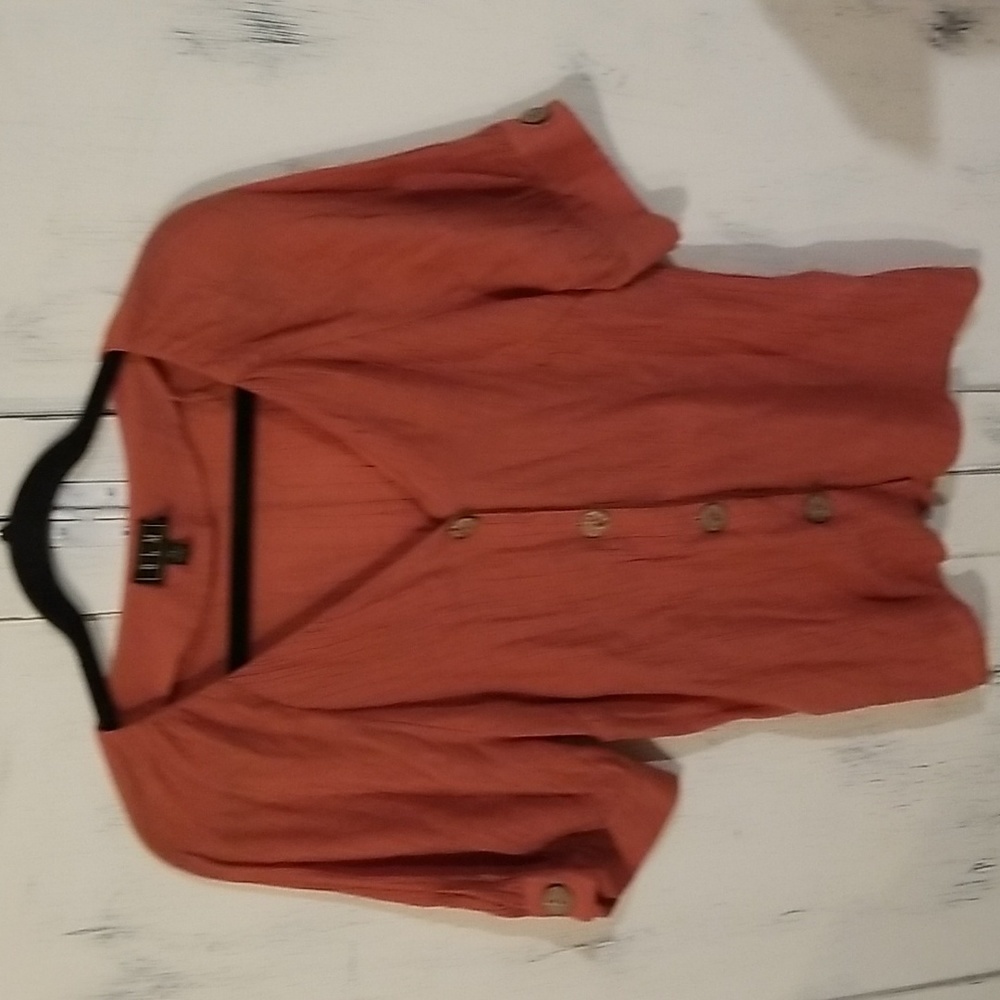 OLM Rust Blouse/Top sz. Xl